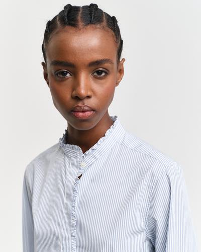 Regular Fit Bluse mit Rüschendetails und Streifen 34 - Clear Sky