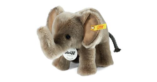 Steiff - Kuscheltiere - Wildtiere - Trampili Elefant, grau, 18cm