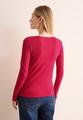 Shirt mit Rundhals L - Granita Red