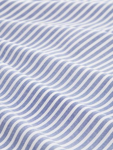 Gestreifte ärmellose Bluse 36 Regular Fit - Royal Blue White Stripe