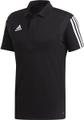 ADIDAS Fußball - Teamsport Textil - Poloshirts Tiro 19 Poloshirt Dunkel M in Schwarz