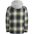 Long Sleeve Shirt Ctn Flanel Check Quilted M Relaxed Fit - Salute
