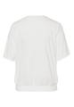 Blusenshirt NOS im Materialmix 42 - Ecru