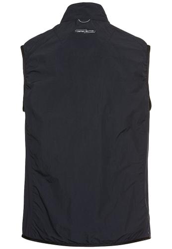 Outdoorweste mit Stehkragen Blau 60
