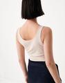 someday T-Shirt »Käthi« im Basic Stil - Beige / 36