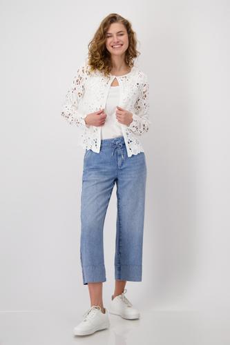 Cornelly-Strickjacke 38 - Off-white