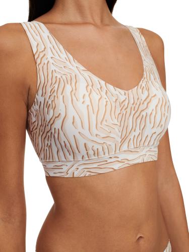 SOFTSTRETCH Bustier mit Soft Cups XL/2XL - Desert Sand Print