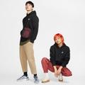 NIKE Herren Sweatshirt "Club Fleece" mit Kapuze XL in Schwarz