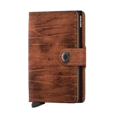 Secrid Kartenetui Portemannaie Miniwallet RFID Braun