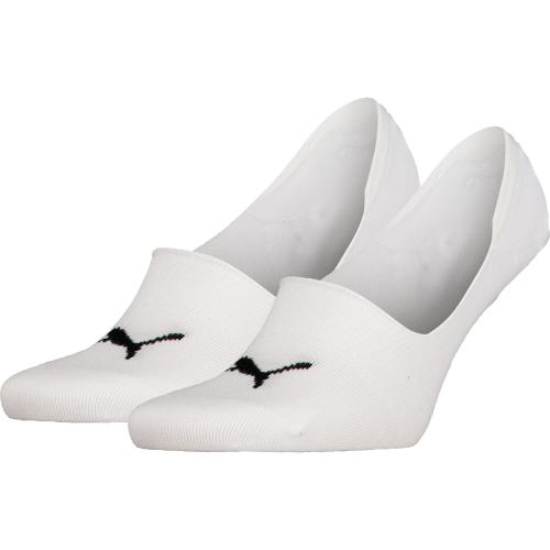 PUMA Herren Socken FOOTIE 2P UNISEX 39-42 in Weiß