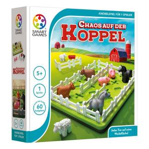 Smart Games Spiel, Solitärspiel »Chaos auf der Koppel«