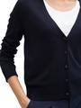 Cardigan mit V-Ausschnitt L Regular Fit - Sky Captain Blue