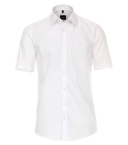 Hemd Halbarm uninah 001620 47 VM - Weiss