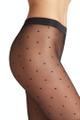 FALKE Dot 15 DEN Damen Schwarz L