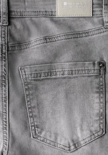 7/8-Jeans im Casual Fit 26/26 - Light Grey Random