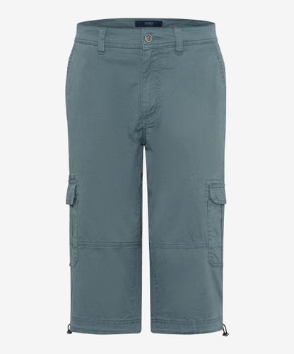 Style Bill 29U Cargo-Bermuda, Herrenhose, Französische Taschen, Safety-Tasche, Sportive Cargotaschen, Tunnelzug im Saum, Verdeckter Reißverschluss, Perfect Cut (niedrige Leibhöhe), Regular Fit, Gerader Beinverlauf - Bottle