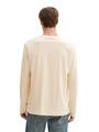 Basic Langarmshirt mit Bio-Baumwolle XXL Regular Fit - Smooth Light Sand