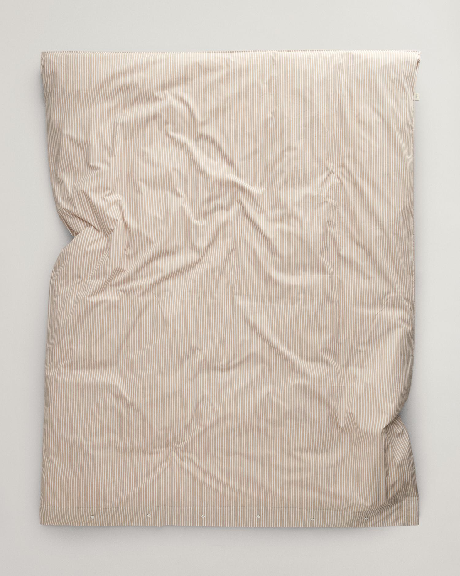 Shirt Einzelbettbezug mit Streifen 155X220 - Dry Sand