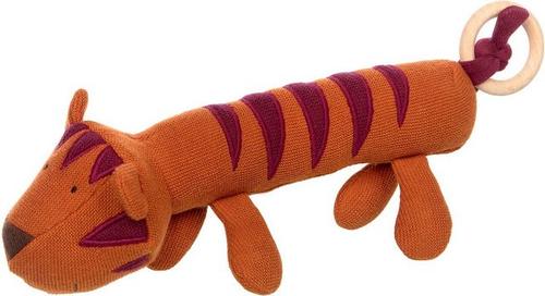 Strick-Greifling Tiger (39375) rot/orange