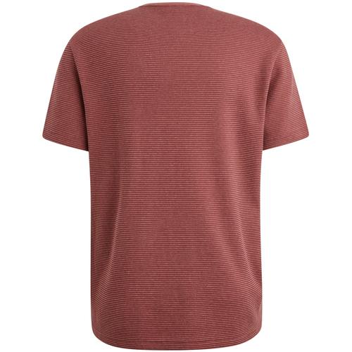textured stripe L Regular Fit - Dry Rose