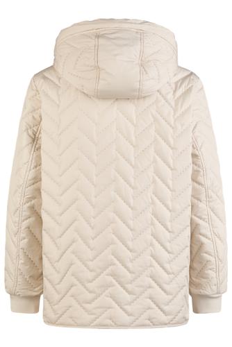 Steppjacke mit Kapuze 44 - Panna Cotta