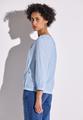Gestreifte Bluse Blau 40