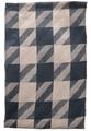 Hahnentritt Schal A - Breezy Beige Mel.