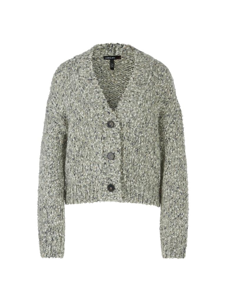 Oversized Cardigan Knitted in Germany Grün 40