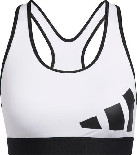 adidas Damen Believe This Medium-Support Workout Logo Sport-BH XS in Schwarz