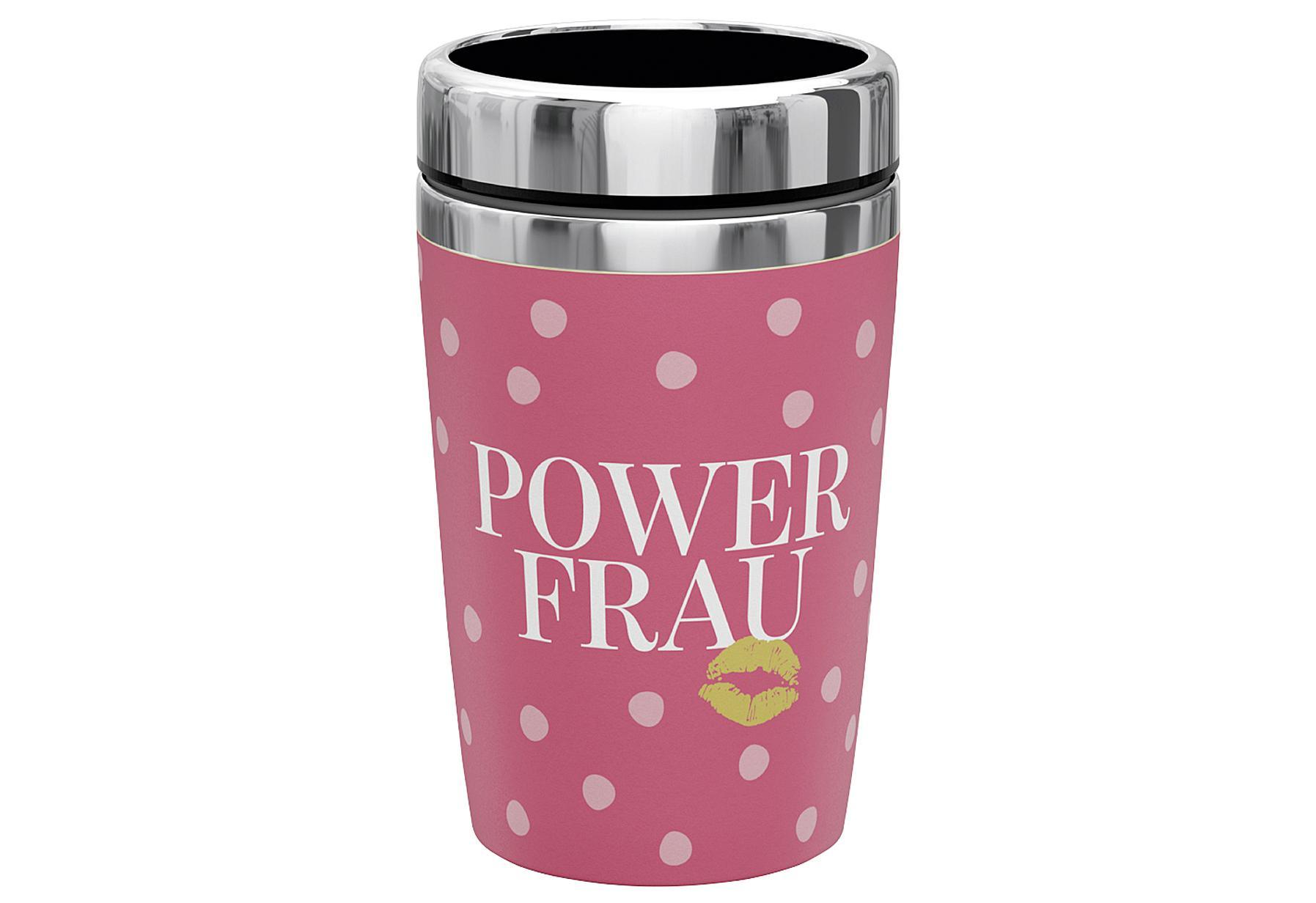 Thermobecher to go "Geschenk für Dich - Powerfrau"