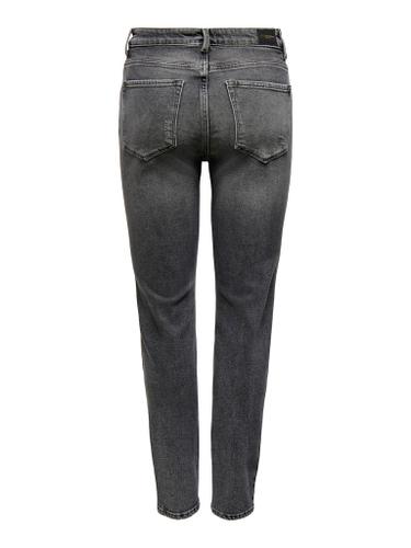 ONLEMILY STRETCH HW ST AK DNM CRO614NOOS Grau 26/34