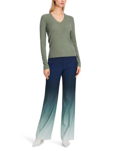 Sweater "Rethink Together" mit Lurex 42 - Frozen Sage