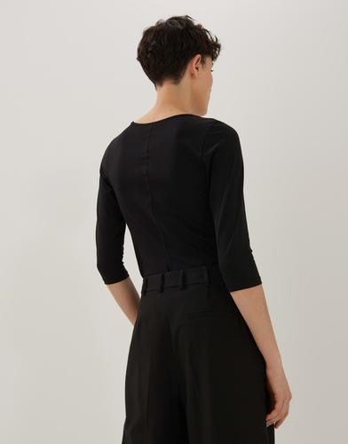 Basic-Shirt "Kain" - Schwarz / 38