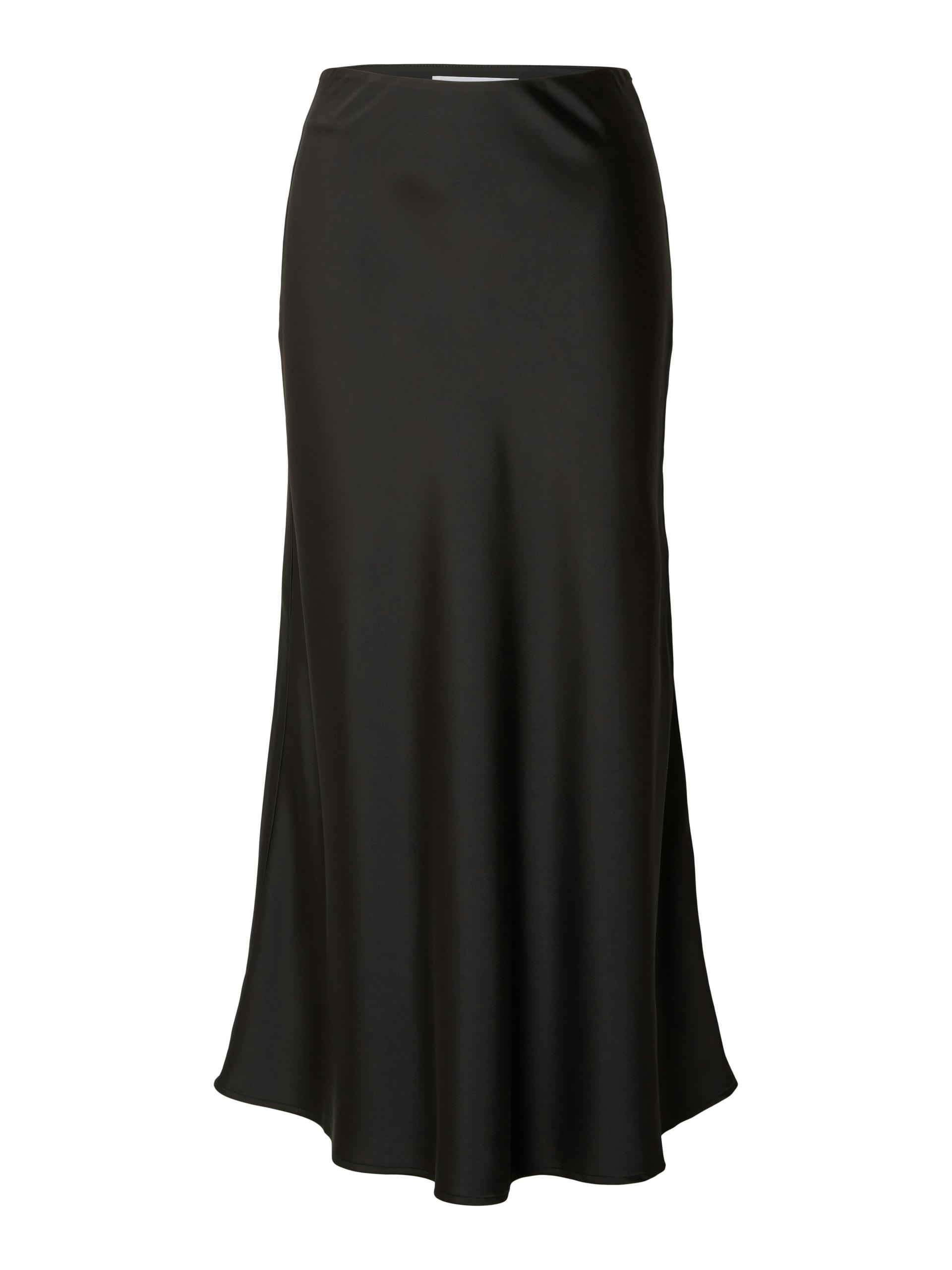 SLFLENA HW MIDI SKIRT NOOS 42 - Black