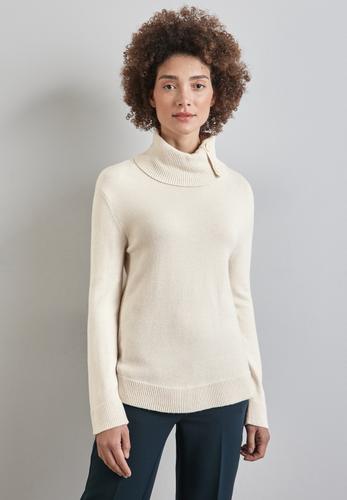 Strickpullover 46 - Cream White Melange