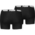 PUMA Herren Unterhose MEN EVERYDAY BASIC BOXER 2P L in Schwarz