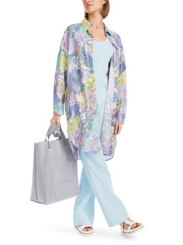 Bedrucktes Kleid "Rethink Together" 40 - Lavender Macaron