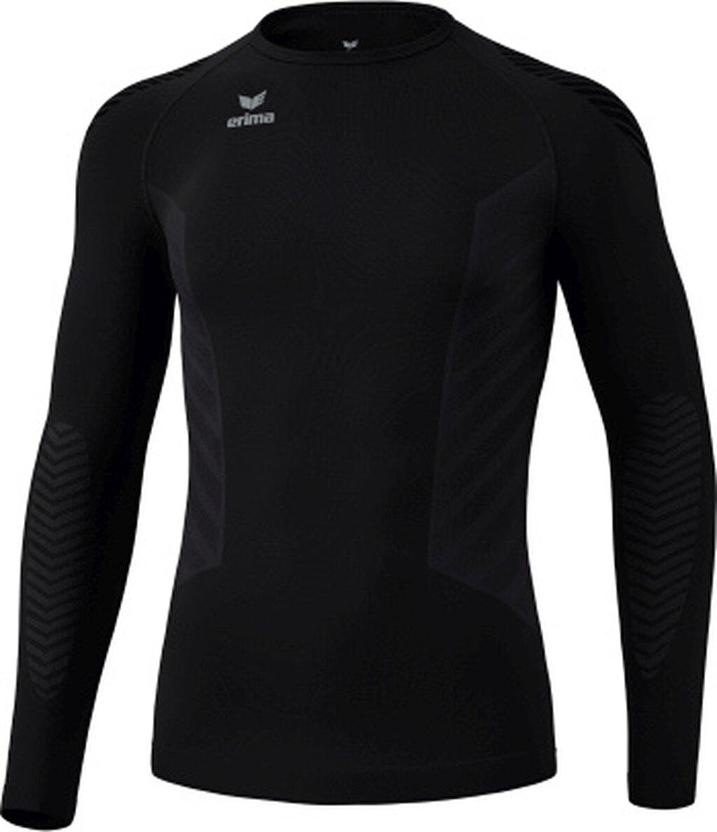 ERIMA Kinder Unterhemd ATHLETIC longsleeve function 116 in Schwarz