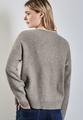 Pullover mit V-Ausschnitt 40 - Breezy Beige Mel.