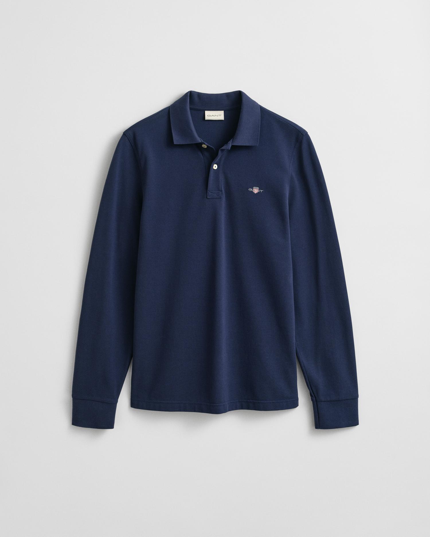 Shield Piqué Rugger S - Evening Blue