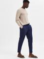 SLH172-SLIMTAPE BRODY LINEN PANT NOOS Blau XXL