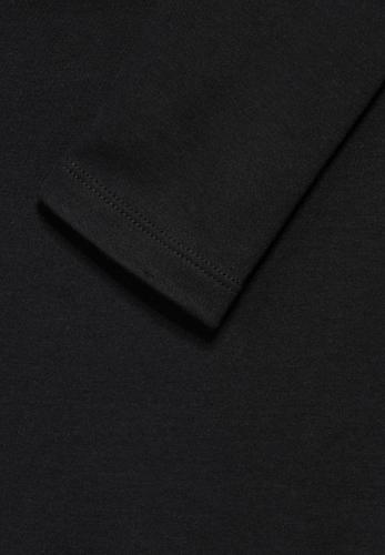 Shirt mit U-Boot-Ausschnitt 38 - Black
