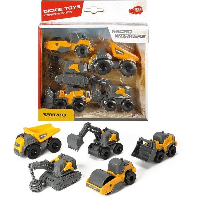Dickie Toys Volvo Construction 5 Pack
