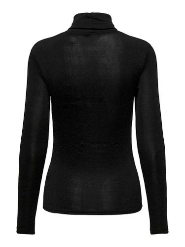 ONLCLARA L/S ROLLNECK JRS Schwarz L