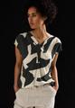 Gemusterte Bluse 36 - Whale Tail Grey