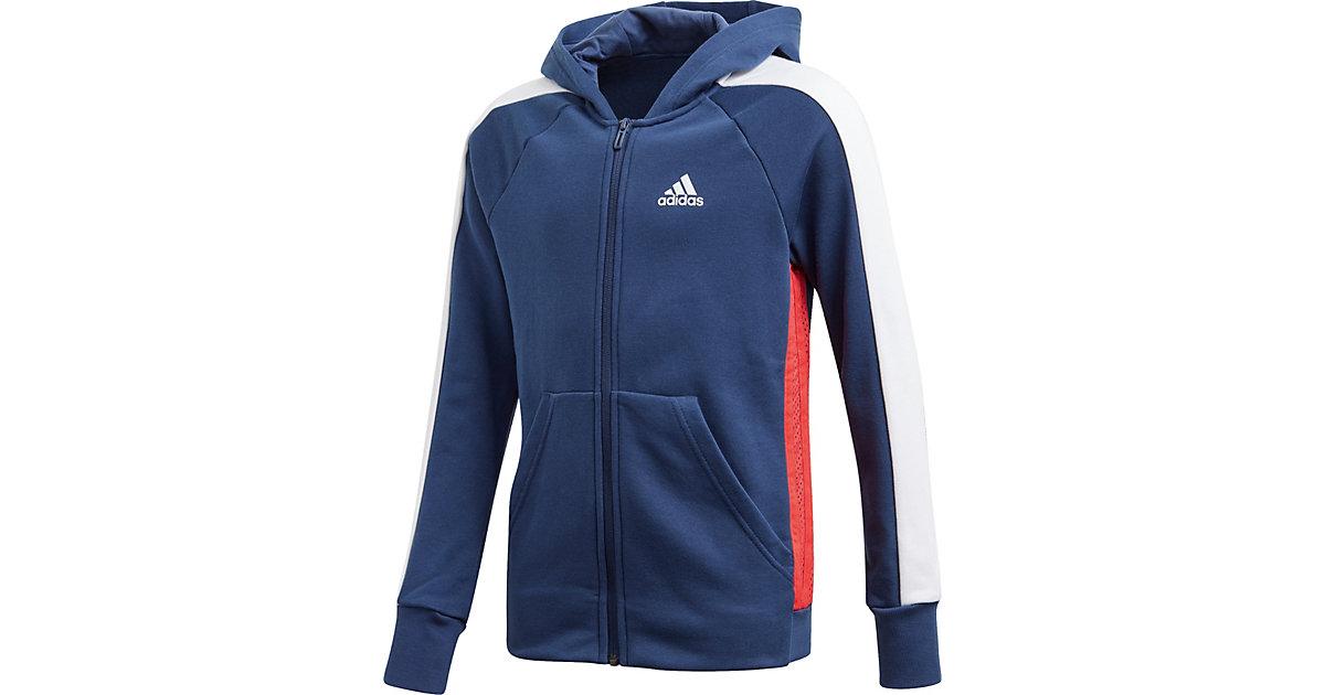 adidas Mädchen adidas Athletics Club Kapuzenjacke 116 in Blau