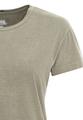 Kurzarm T-Shirt aus Organic Cotton XS Regular Fit - Light Khaki