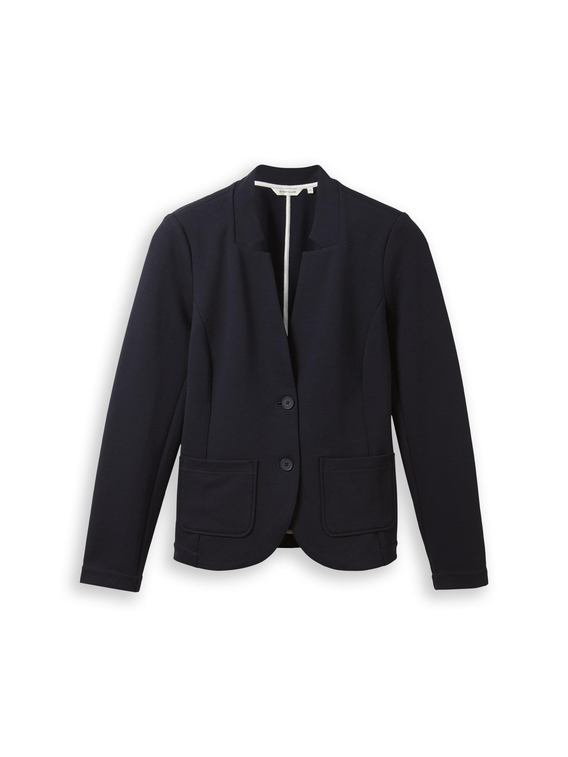 Slim Fit Blazer mit Ottoman Struktur XL Slim Fit - Sky Captain Blue