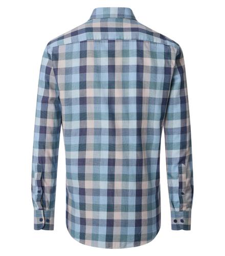 Freizeithemd 3XL Comfort Fit - Aqua Bis Petrol