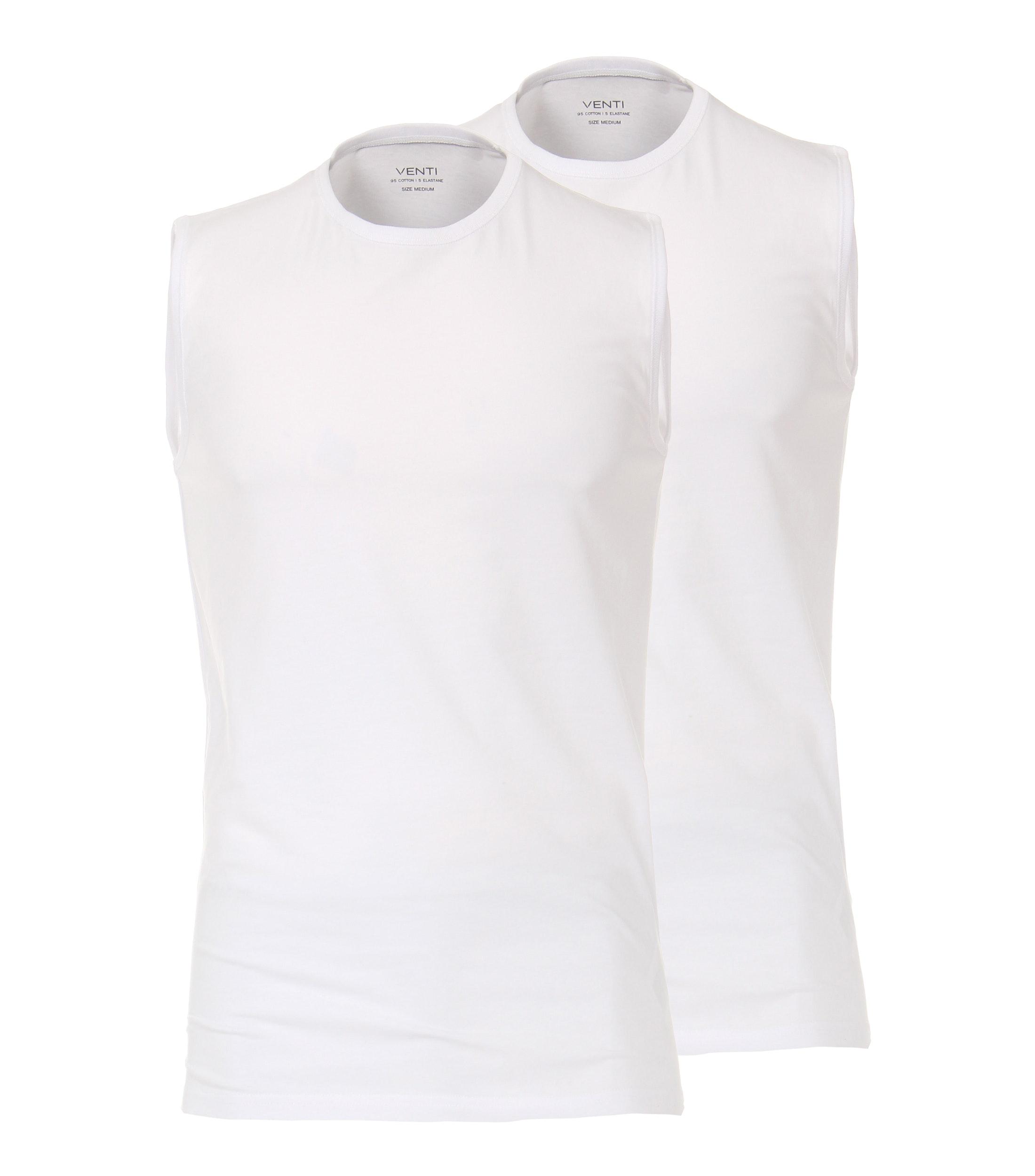 Tanktop Doppelpack 012700 XXL Basic Circular Knit - Weiss
